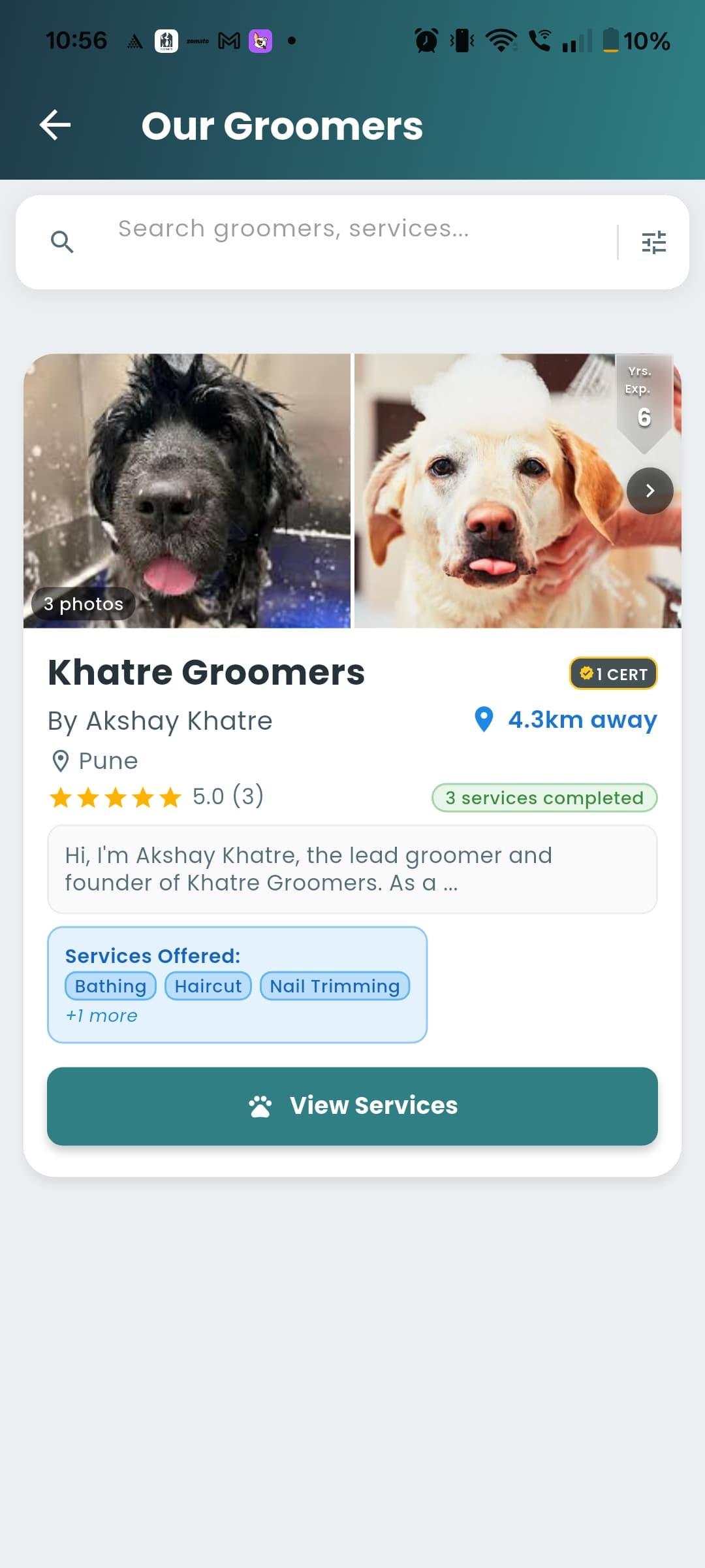 Find Verified Groomers