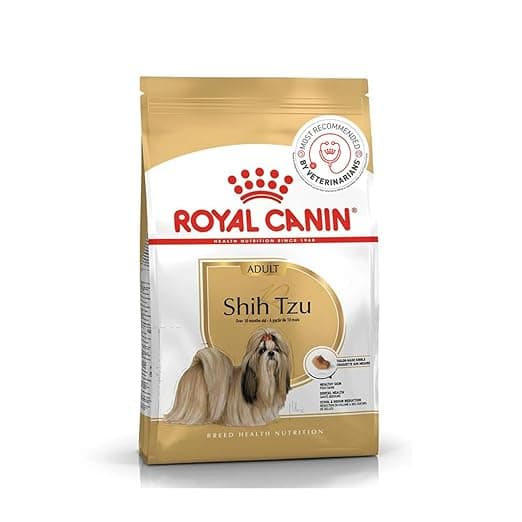 Royal Canin Shih TZU Adult Dog Food, 3 Kg, Dry Food, Supports Healthy Skin & Coat, Dental Health, Helps with Stool & Odour Reduction