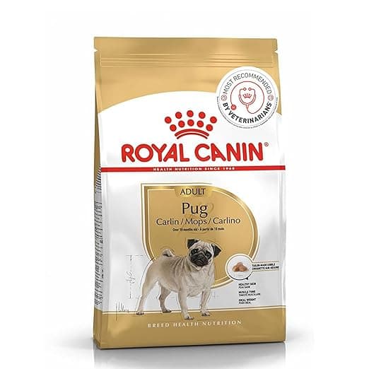 Royal Canin Pug Adult Dog Food, 1.5 Kg, Dry Food, Supports Healthy Skin & Ideal Weight, Helps to Tone Muscles