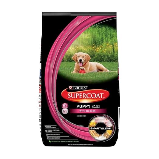 PURINA SUPERCOAT Puppy All Breed Dry Dog Food, Chicken- 10Kg Pack