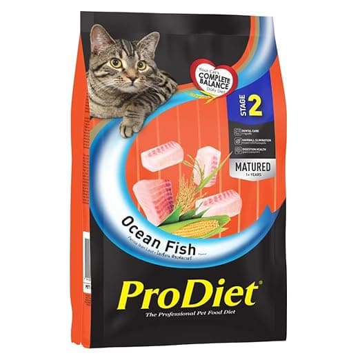 ProDiet Dry cat Food Ocean Fish 1.2-kg